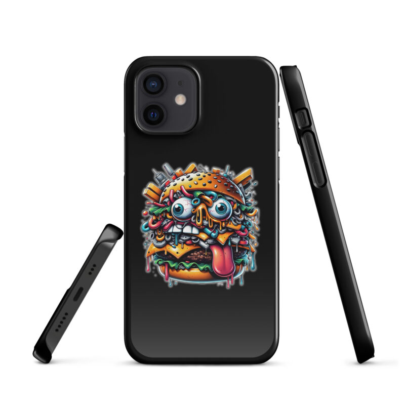 Verrückter Burger Snapcase iPhone®-Hülle – Accessoires – klamottn.de