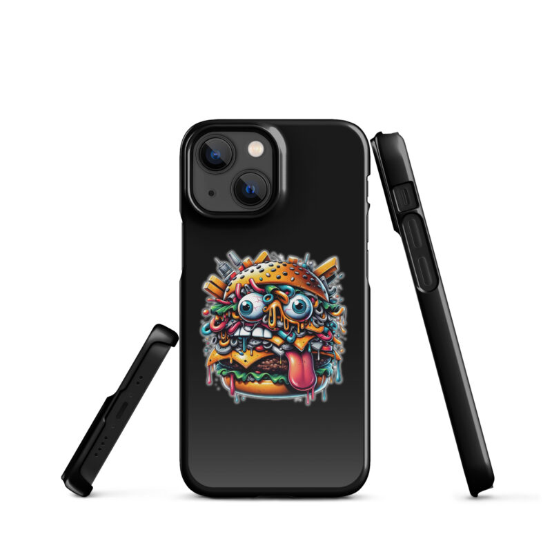 Verrückter Burger Snapcase iPhone®-Hülle – Accessoires – klamottn.de