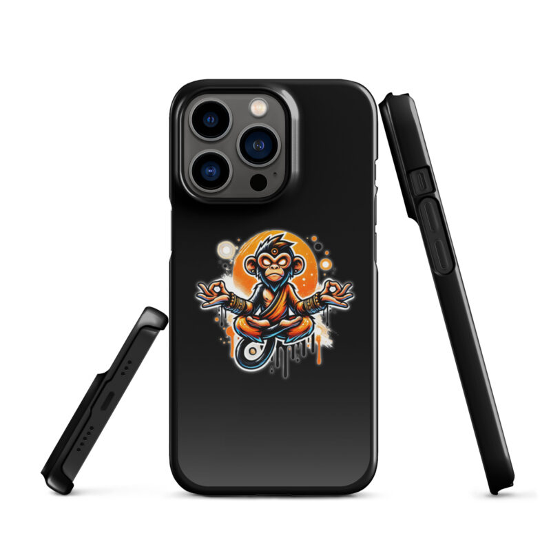 Meditierender Affe Snapcase iPhone®-Hülle – Accessoires – klamottn.de