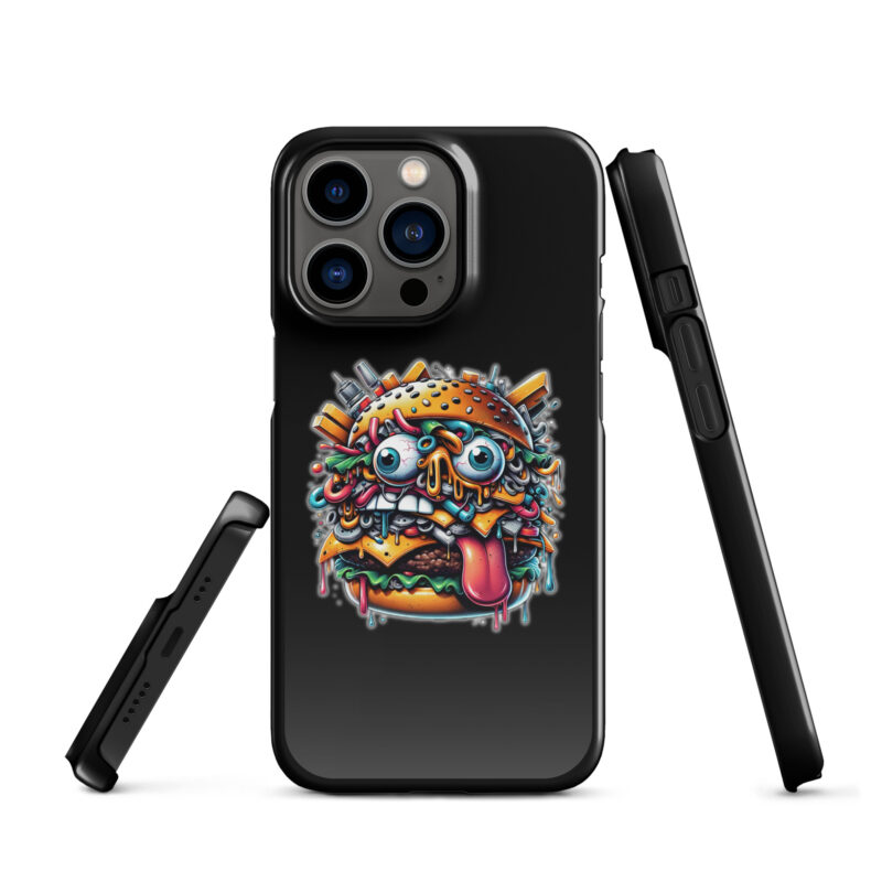 Verrückter Burger Snapcase iPhone®-Hülle – Accessoires – klamottn.de