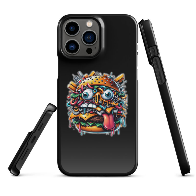 Verrückter Burger Snapcase iPhone®-Hülle – Accessoires – klamottn.de