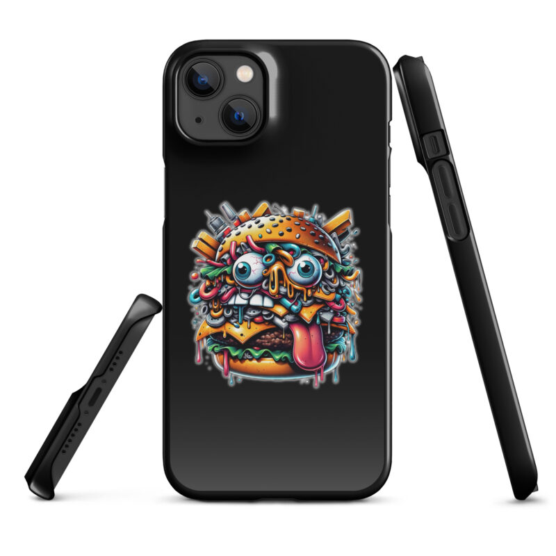 Verrückter Burger Snapcase iPhone®-Hülle – Accessoires – klamottn.de