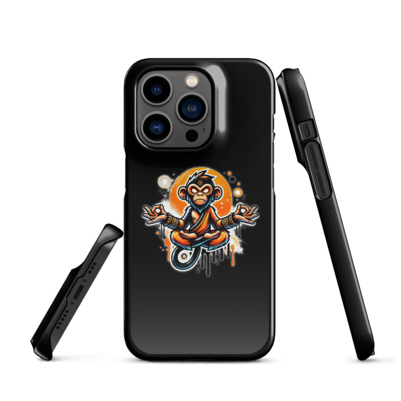 Meditierender Affe Snapcase iPhone®-Hülle – Accessoires – klamottn.de