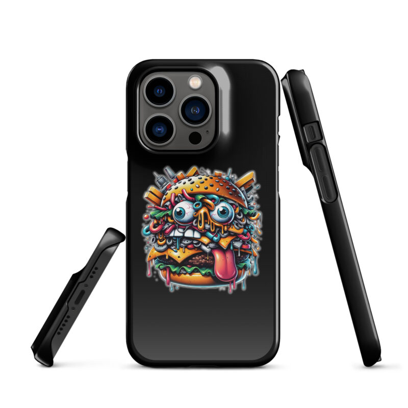 Verrückter Burger Snapcase iPhone®-Hülle – Accessoires – klamottn.de