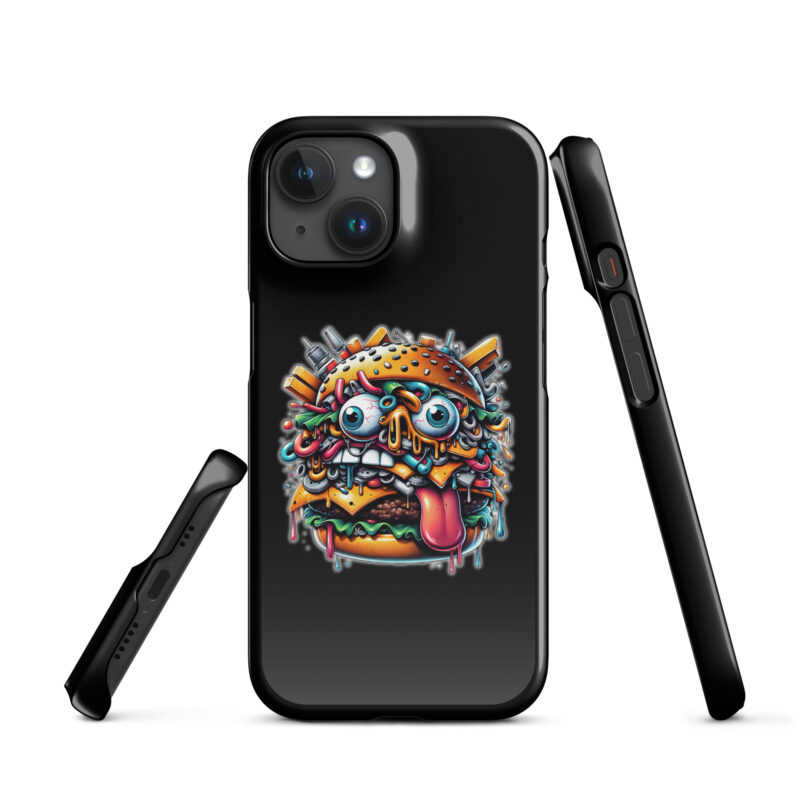 Verrückter Burger Snapcase iPhone®-Hülle – Accessoires – klamottn.de