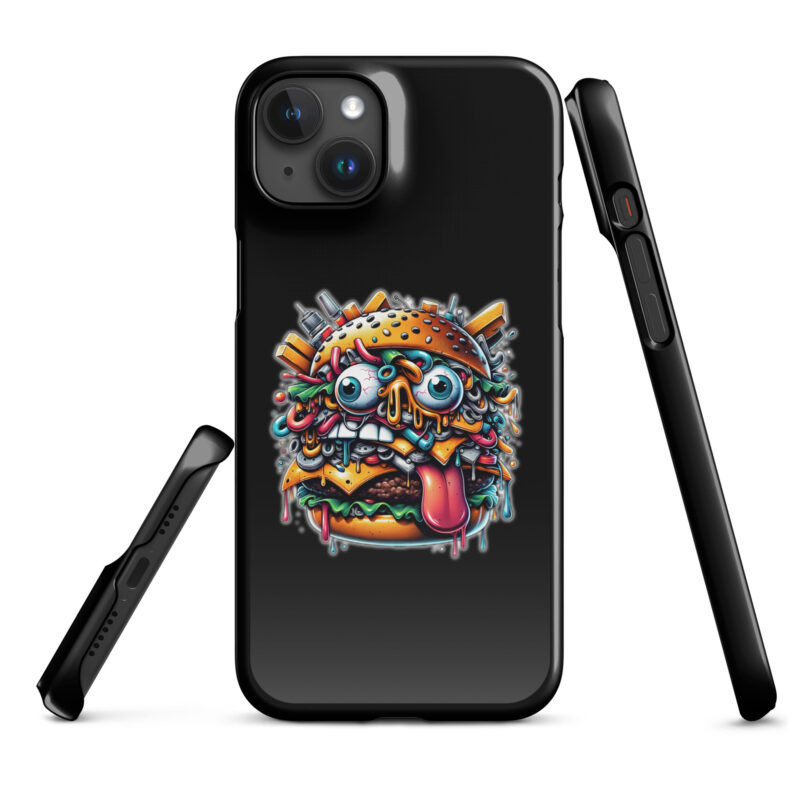 Verrückter Burger Snapcase iPhone®-Hülle – Accessoires – klamottn.de
