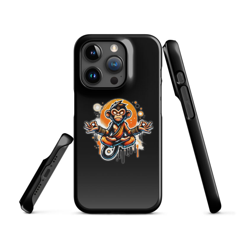 Meditierender Affe Snapcase iPhone®-Hülle – Accessoires – klamottn.de