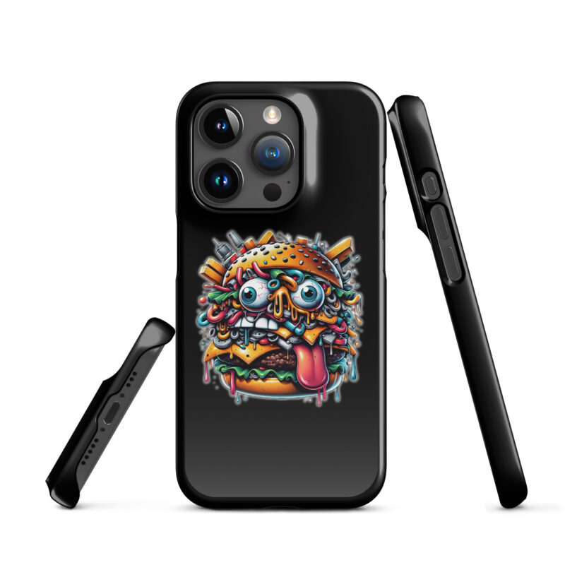 Verrückter Burger Snapcase iPhone®-Hülle – Accessoires – klamottn.de