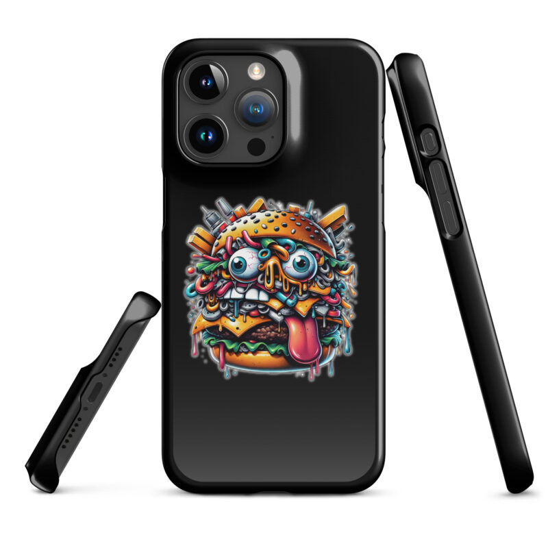 Verrückter Burger Snapcase iPhone®-Hülle – Accessoires – klamottn.de
