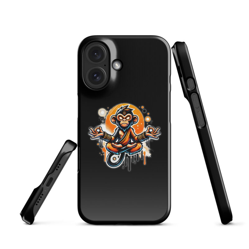 Meditierender Affe Snapcase iPhone®-Hülle – Accessoires – klamottn.de