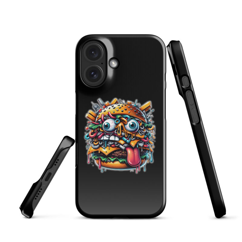 Verrückter Burger Snapcase iPhone®-Hülle – Accessoires – klamottn.de