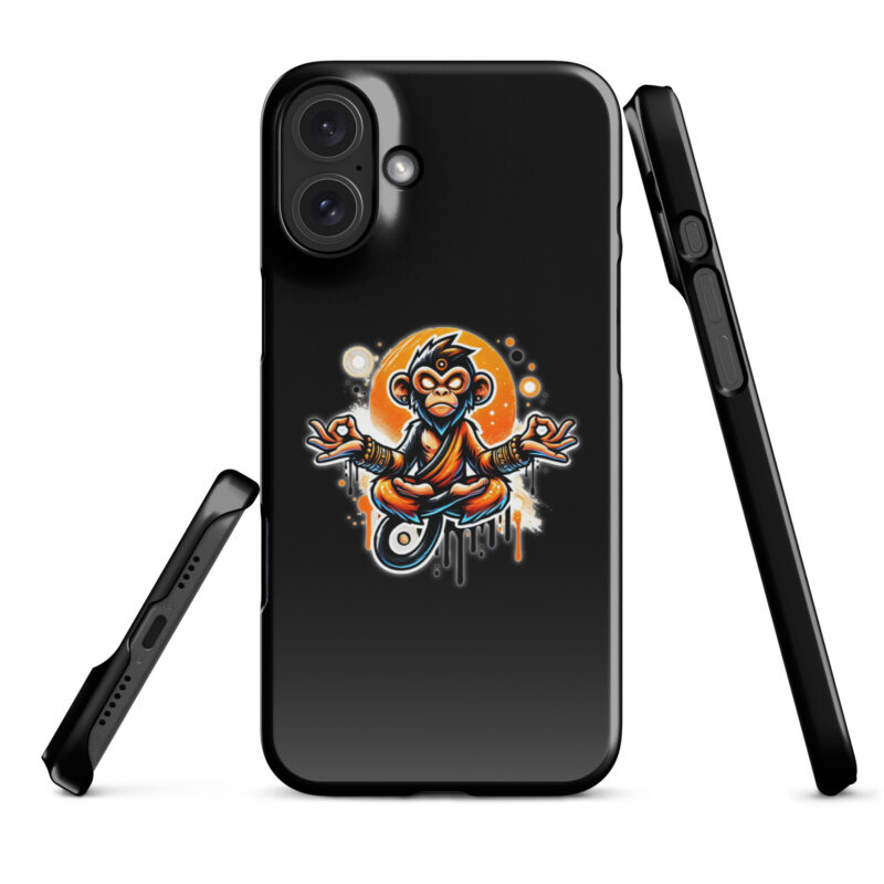 Meditierender Affe Snapcase iPhone®-Hülle – Accessoires – klamottn.de