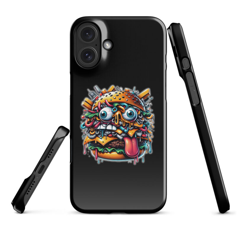 Verrückter Burger Snapcase iPhone®-Hülle – Accessoires – klamottn.de