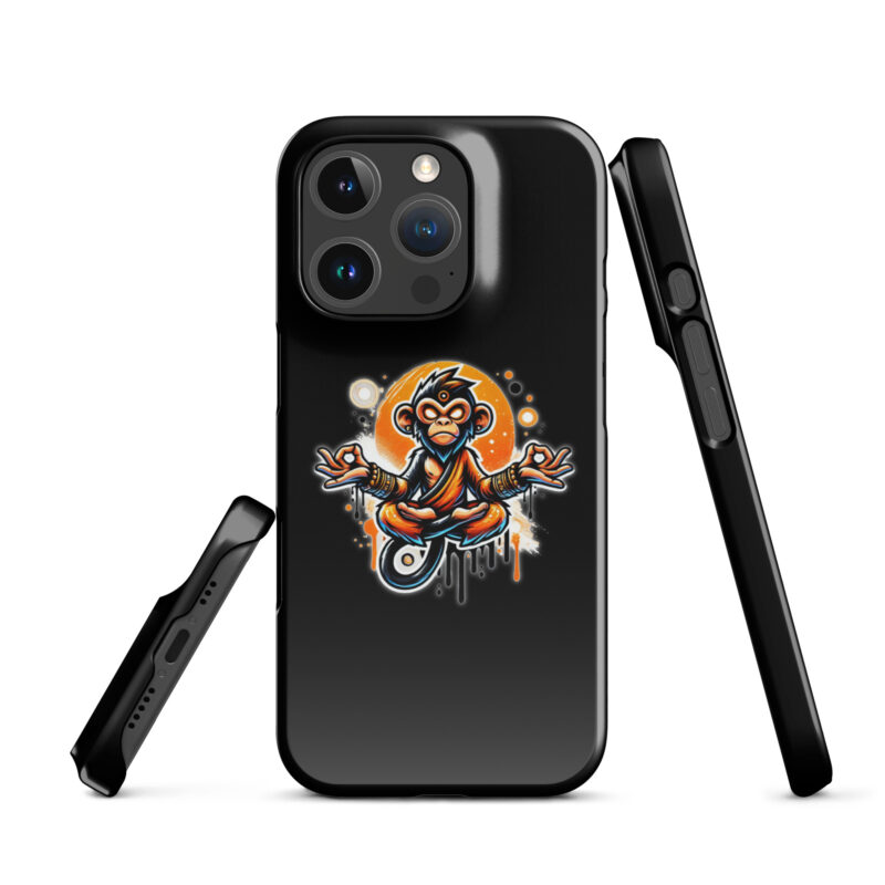 Meditierender Affe Snapcase iPhone®-Hülle – Accessoires – klamottn.de