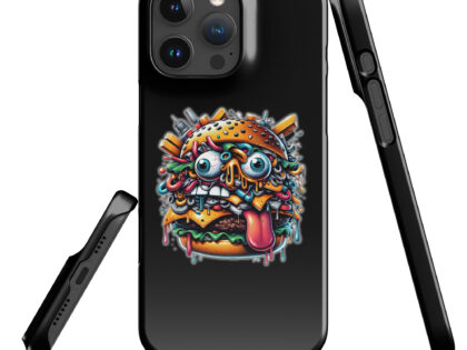 Verrückter Burger Snapcase iPhone®-Hülle – Accessoires – klamottn.de Verrückter Burger Snapcase iPhone®-Hülle – Accessoires – klamottn.de