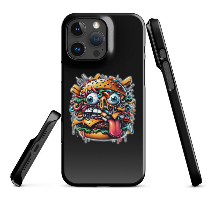 Verrückter Burger Snapcase iPhone®-Hülle – Accessoires – klamottn.de