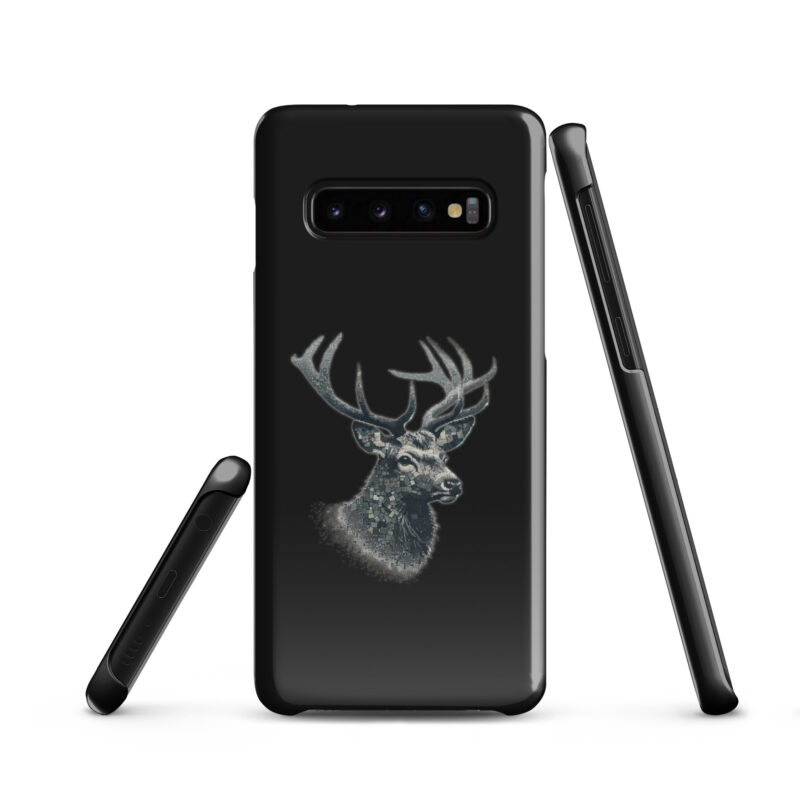 Majestätischer Hirsch im Mosaik-Stil Snapcase Samsung®-Hülle – Accessoires – klamottn.de