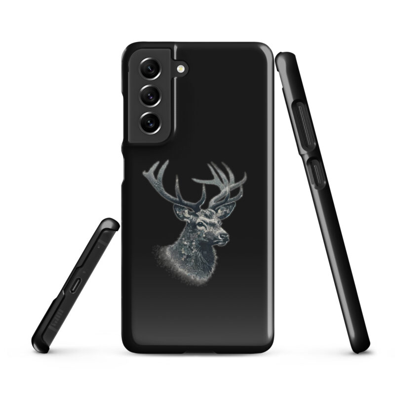 Majestätischer Hirsch im Mosaik-Stil Snapcase Samsung®-Hülle – Accessoires – klamottn.de