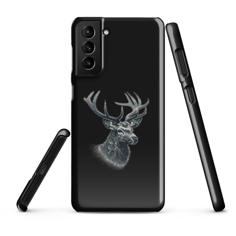 Majestätischer Hirsch im Mosaik-Stil Snapcase Samsung®-Hülle – Accessoires – klamottn.de