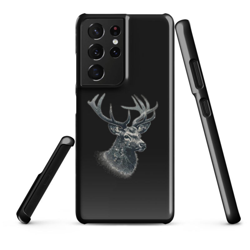 Majestätischer Hirsch im Mosaik-Stil Snapcase Samsung®-Hülle – Accessoires – klamottn.de