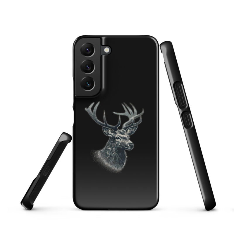 Majestätischer Hirsch im Mosaik-Stil Snapcase Samsung®-Hülle – Accessoires – klamottn.de