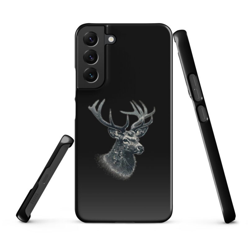 Majestätischer Hirsch im Mosaik-Stil Snapcase Samsung®-Hülle – Accessoires – klamottn.de