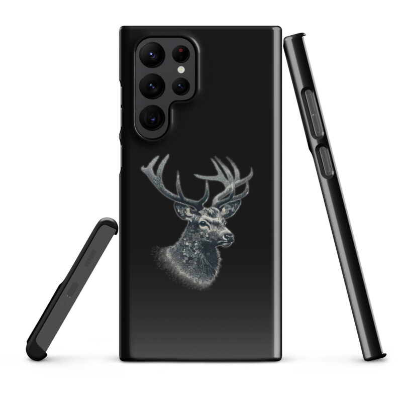 Majestätischer Hirsch im Mosaik-Stil Snapcase Samsung®-Hülle – Accessoires – klamottn.de