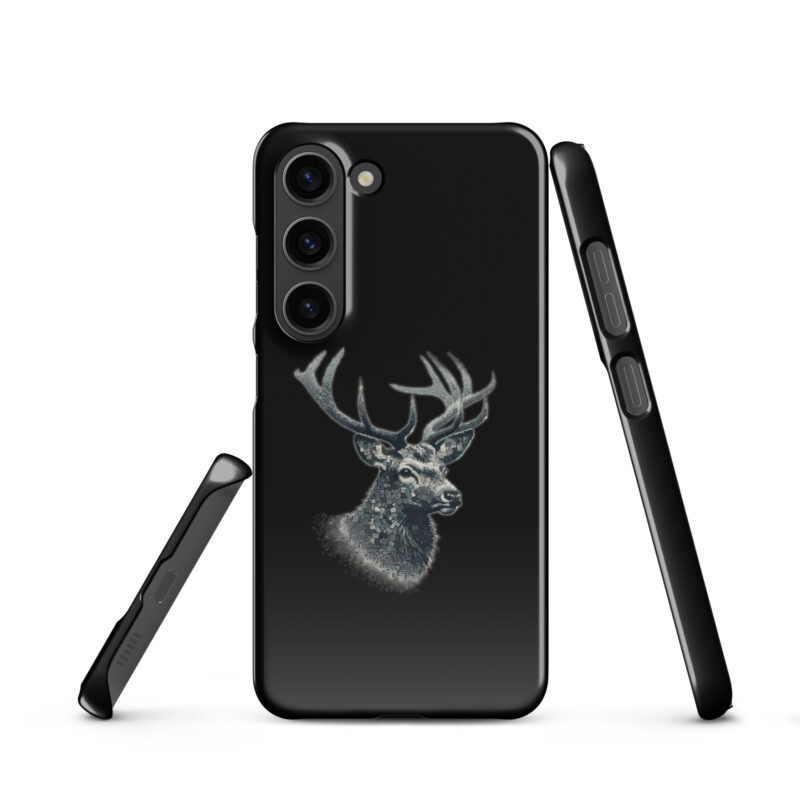 Majestätischer Hirsch im Mosaik-Stil Snapcase Samsung®-Hülle – Accessoires – klamottn.de