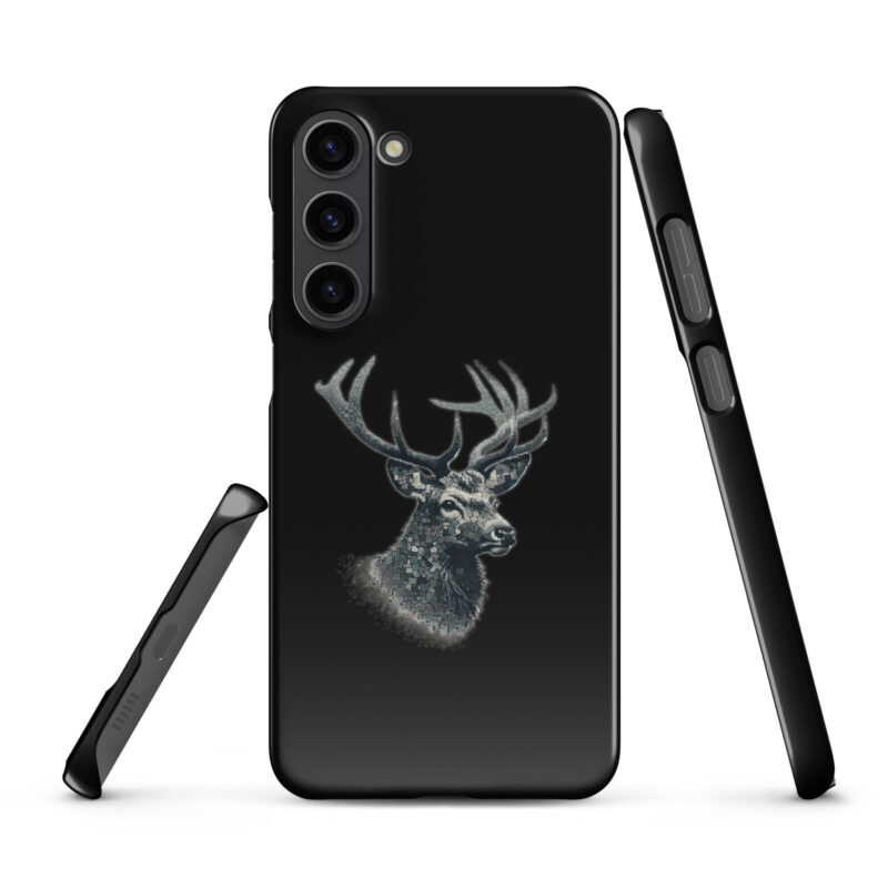 Majestätischer Hirsch im Mosaik-Stil Snapcase Samsung®-Hülle – Accessoires – klamottn.de
