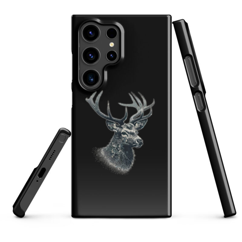 Majestätischer Hirsch im Mosaik-Stil Snapcase Samsung®-Hülle – Accessoires – klamottn.de