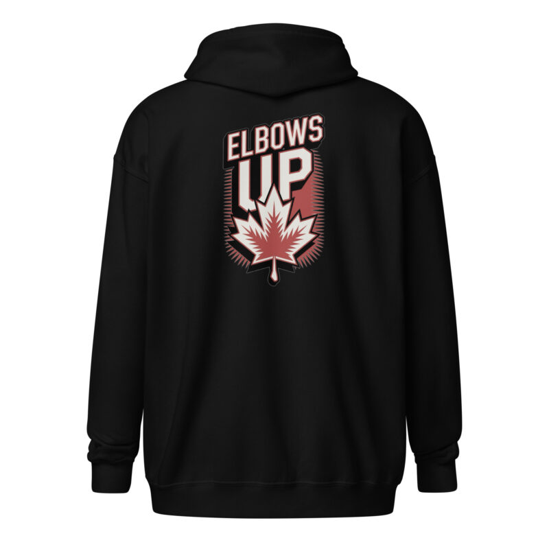 Elbows Up Unisex-Zip-Hoodie – Jacken – klamottn.de