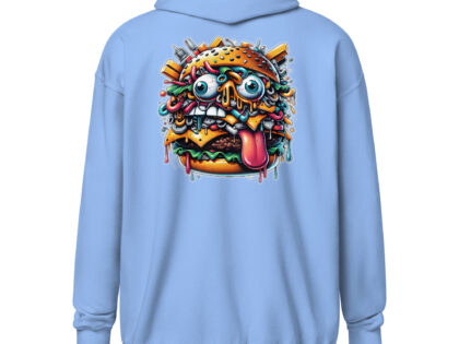 Verrückter Burger Unisex-Zip-Hoodie – Zip Hoodies – klamottn.de Verrückter Burger Unisex-Zip-Hoodie – Zip Hoodies – klamottn.de