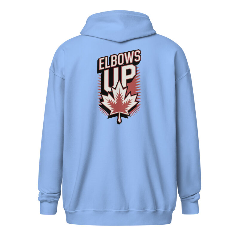 Elbows Up Unisex-Zip-Hoodie – Jacken – klamottn.de