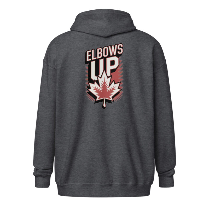 Elbows Up Unisex-Zip-Hoodie – Jacken – klamottn.de