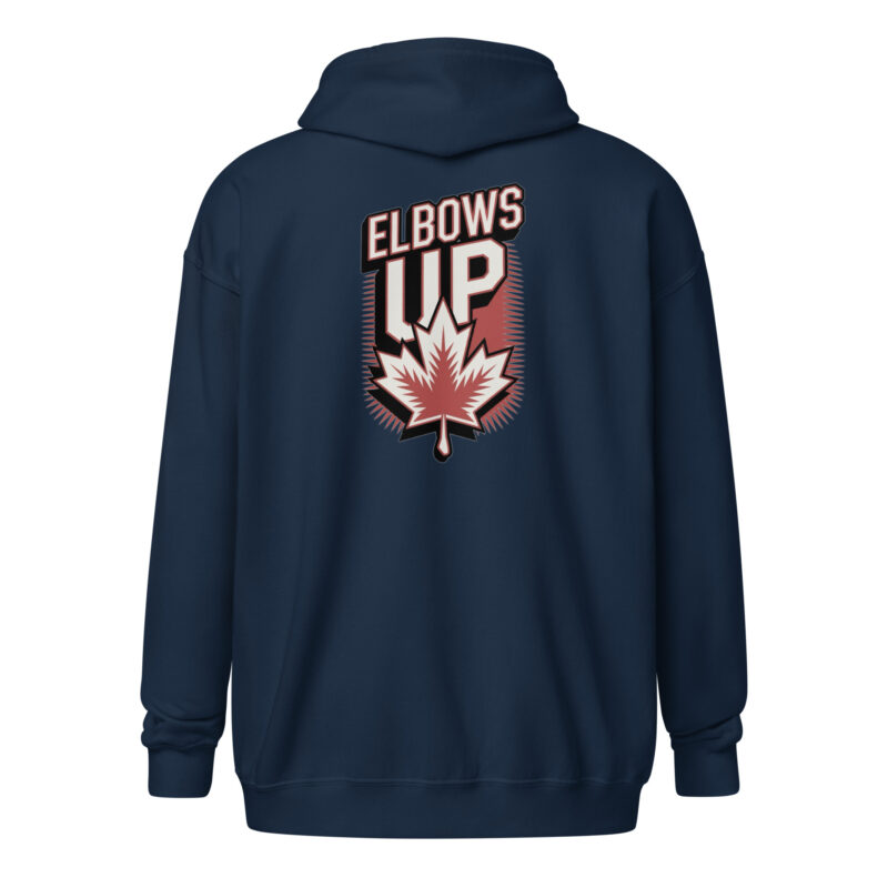 Elbows Up Unisex-Zip-Hoodie – Jacken – klamottn.de