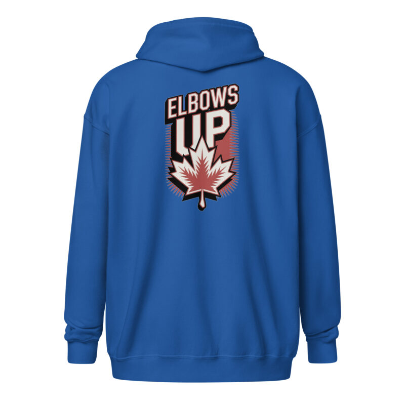 Elbows Up Unisex-Zip-Hoodie – Jacken – klamottn.de