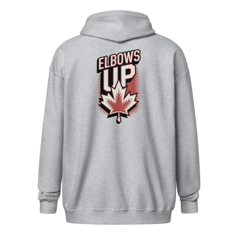 Elbows Up Unisex-Zip-Hoodie – Jacken – klamottn.de