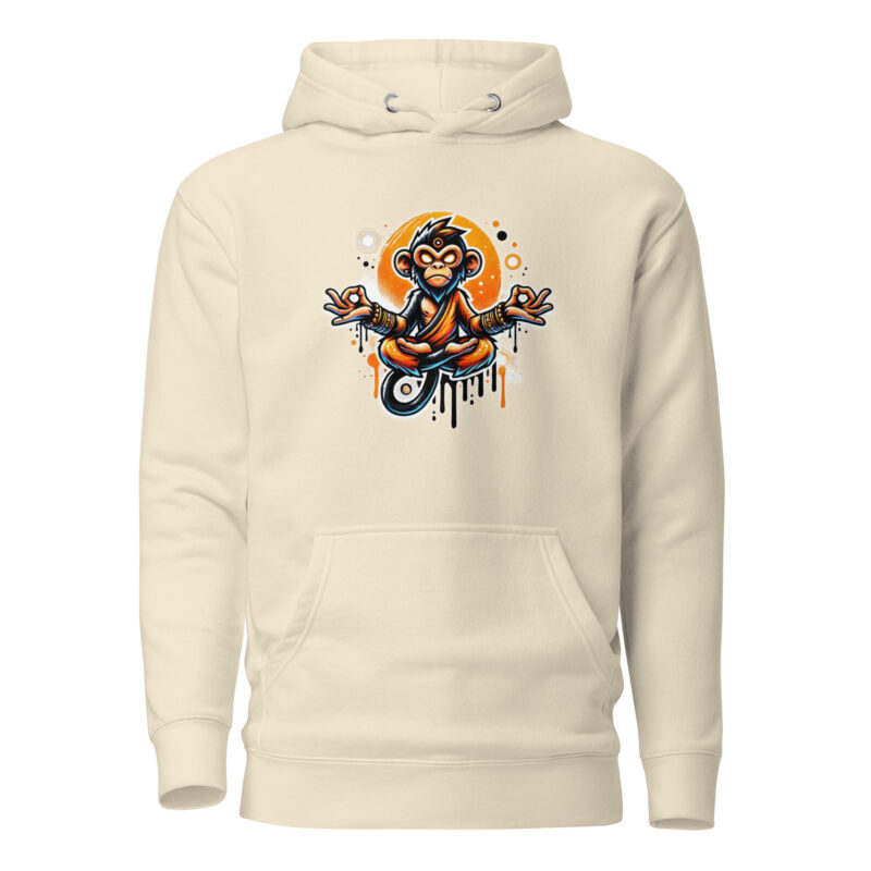 Meditierender Affe Unisex-Hoodie – Hoodies – klamottn.de