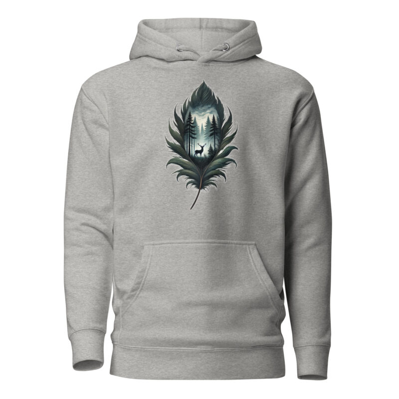 Magische Waldszene Unisex-Hoodie