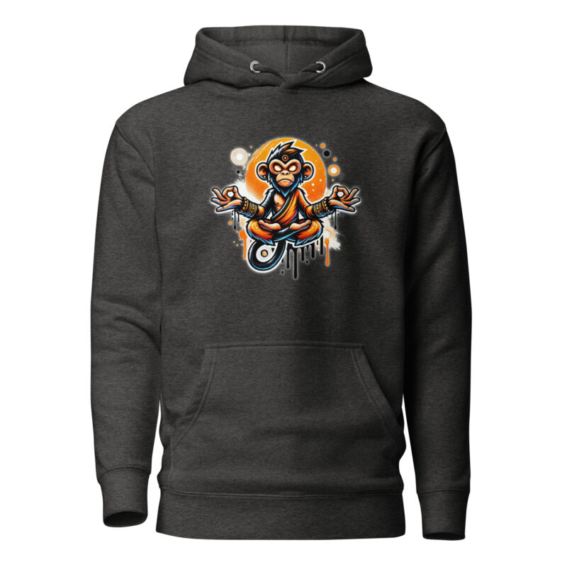Meditierender Affe Unisex-Hoodie – Hoodies – klamottn.de