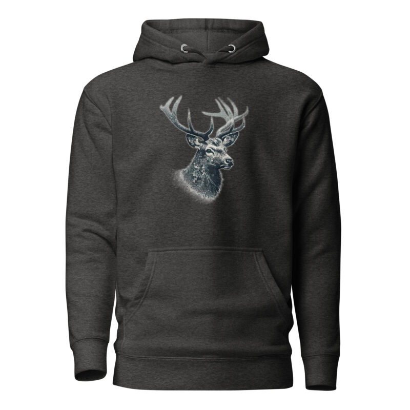 Majestätischer Hirsch im Mosaik-Stil Unisex-Hoodie – Hoodies – klamottn.de