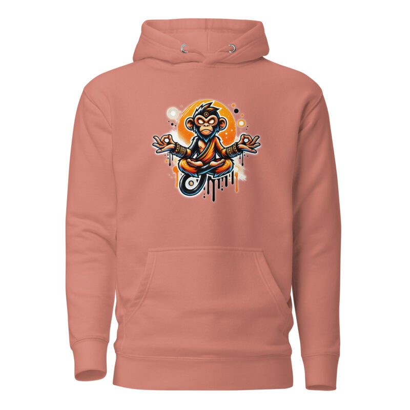 Meditierender Affe Unisex-Hoodie – Hoodies – klamottn.de
