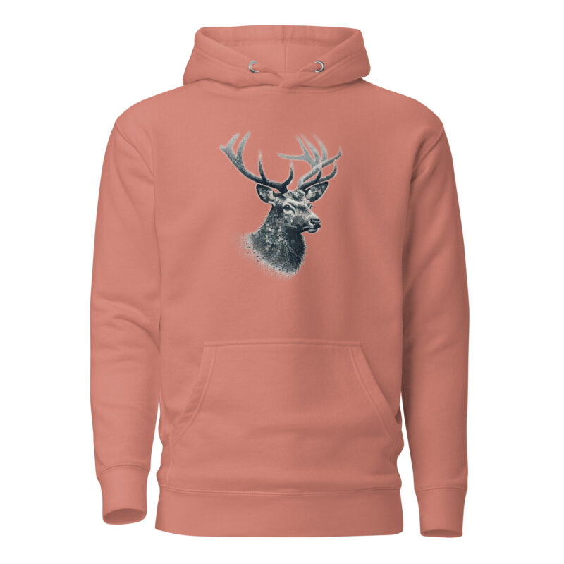 Majestätischer Hirsch im Mosaik-Stil Unisex-Hoodie – Hoodies – klamottn.de