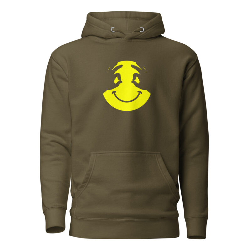 Gesichts-Illusion Unisex-Hoodie
