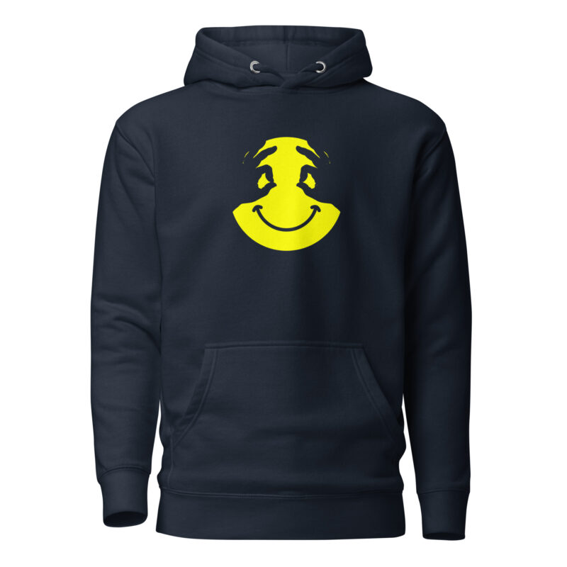 Gesichts-Illusion Unisex-Hoodie