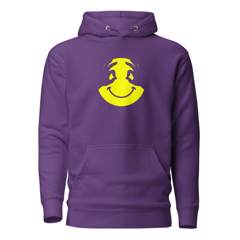 Gesichts-Illusion Unisex-Hoodie