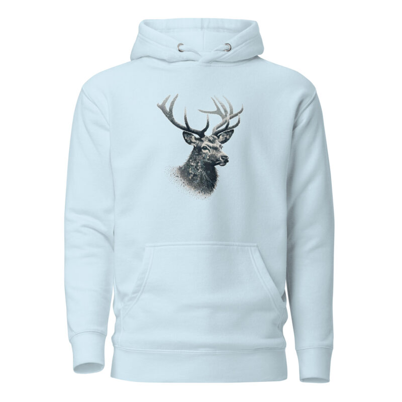 Majestätischer Hirsch im Mosaik-Stil Unisex-Hoodie – Hoodies – klamottn.de
