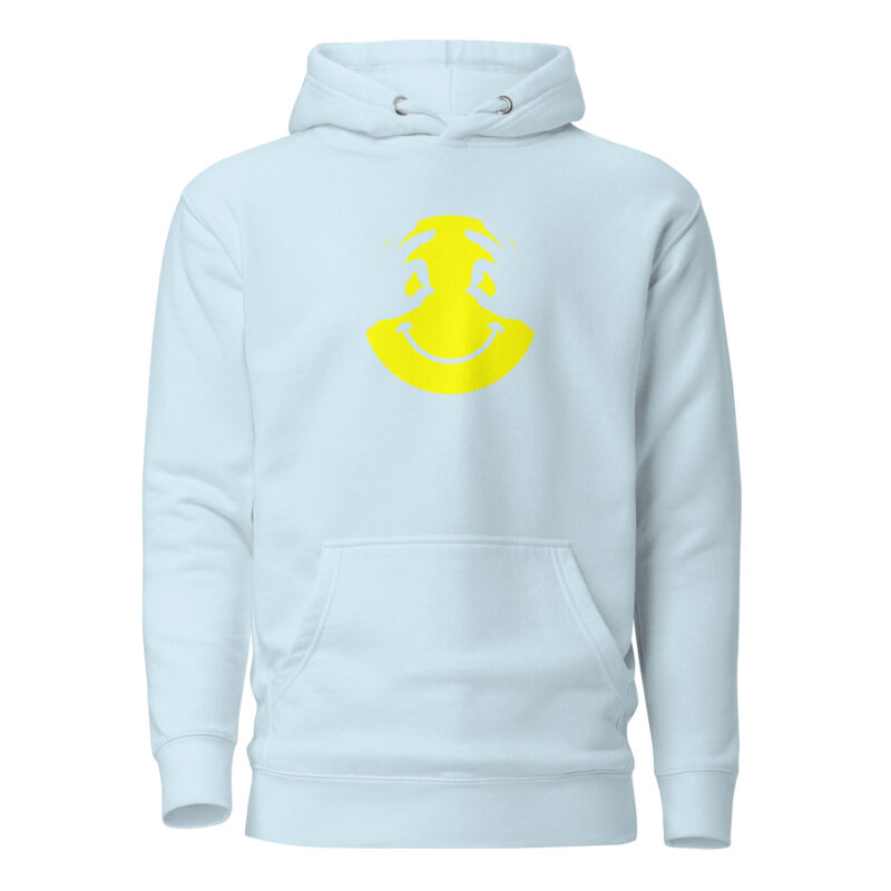 Gesichts-Illusion Unisex-Hoodie