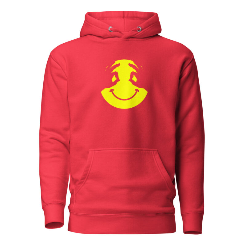 Gesichts-Illusion Unisex-Hoodie