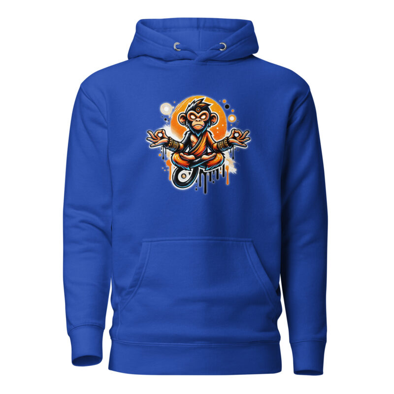 Meditierender Affe Unisex-Hoodie – Hoodies – klamottn.de